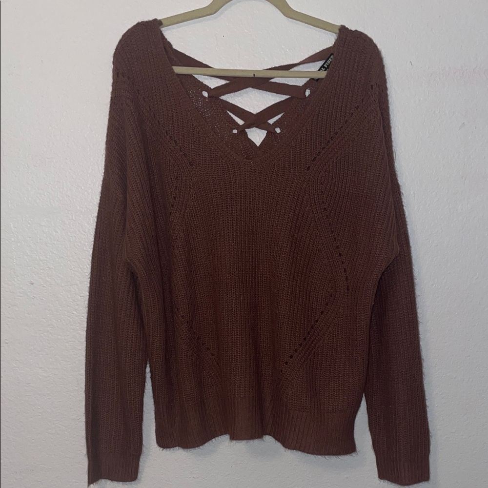Moral Fiber V-Neck Sweater